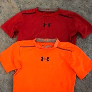 Under Armour Heat Gear Fitted Shirts YXS YSM